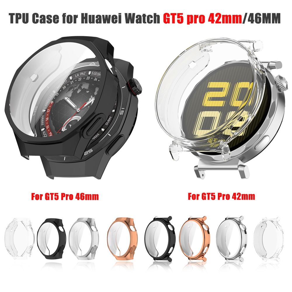 Titan Smartwatch Accessories - Capa tpu para huawei watch gt5