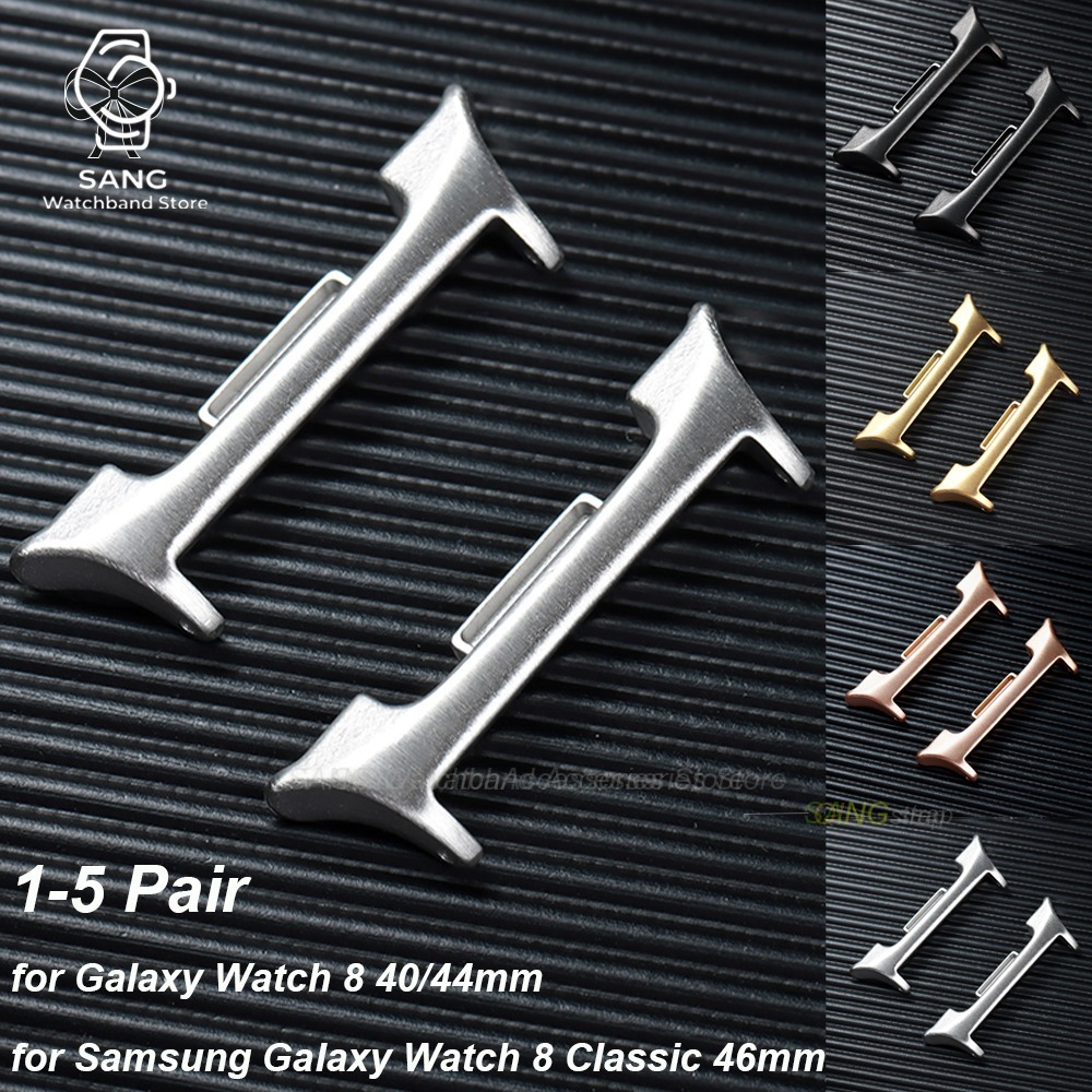 Samsung Smartwatch Accessories - 1-5 Pares de Conectores Metálicos Adaptadores
