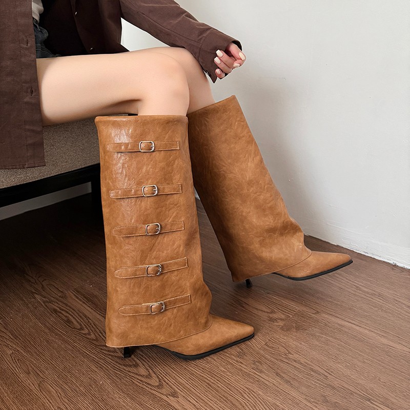 Novas Botas de Bico Fino para  - Leather Classic Strap avaliação e preço